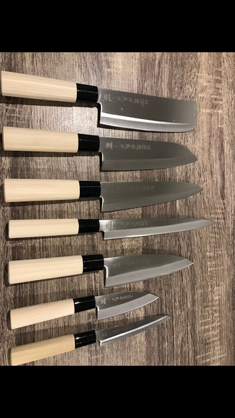 High Carbon Special Stainless Steel  7-Knife Set